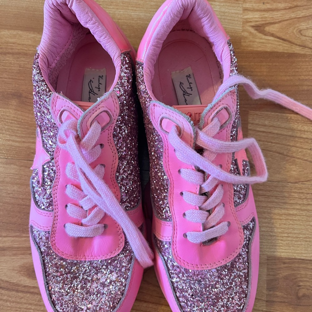 Vintage Havana Pink Sparkle Sneakers